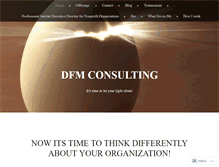 Tablet Screenshot of dfmconsultinginc.com